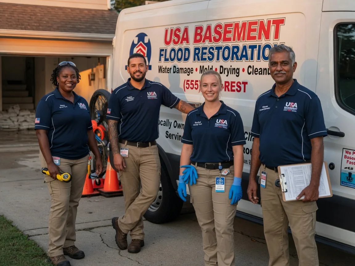 Basement Flood Cleanup company in Corn, OK