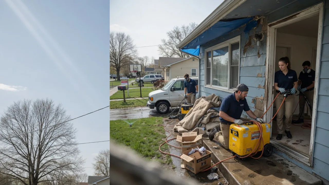 Basement Flood Cleanup in Corn, OK near me